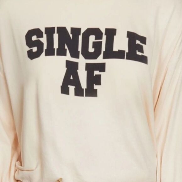 WILDFOX INTIMATES CREWNECK LONGSLEEVE DEW CINCHED WAIST SIZE SMALL NWT - Picture 2 of 4